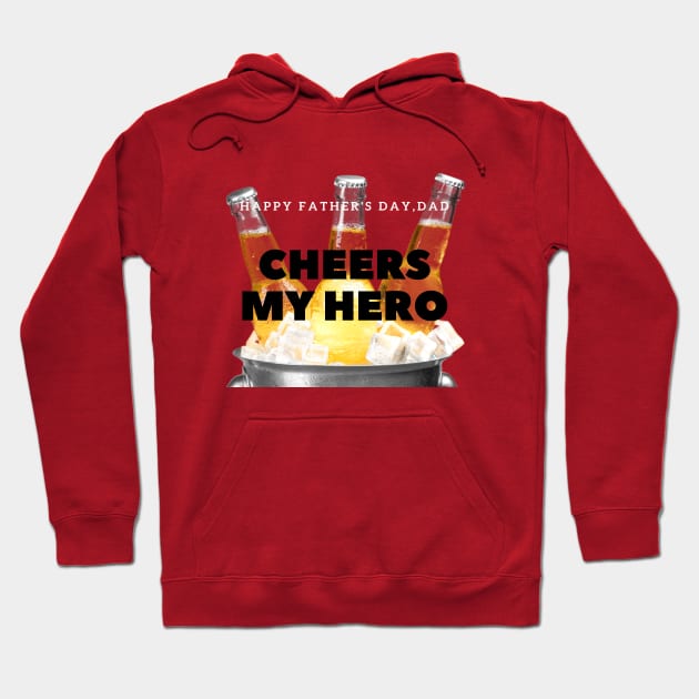 cheers my hero Hoodie by EsChainarongShop